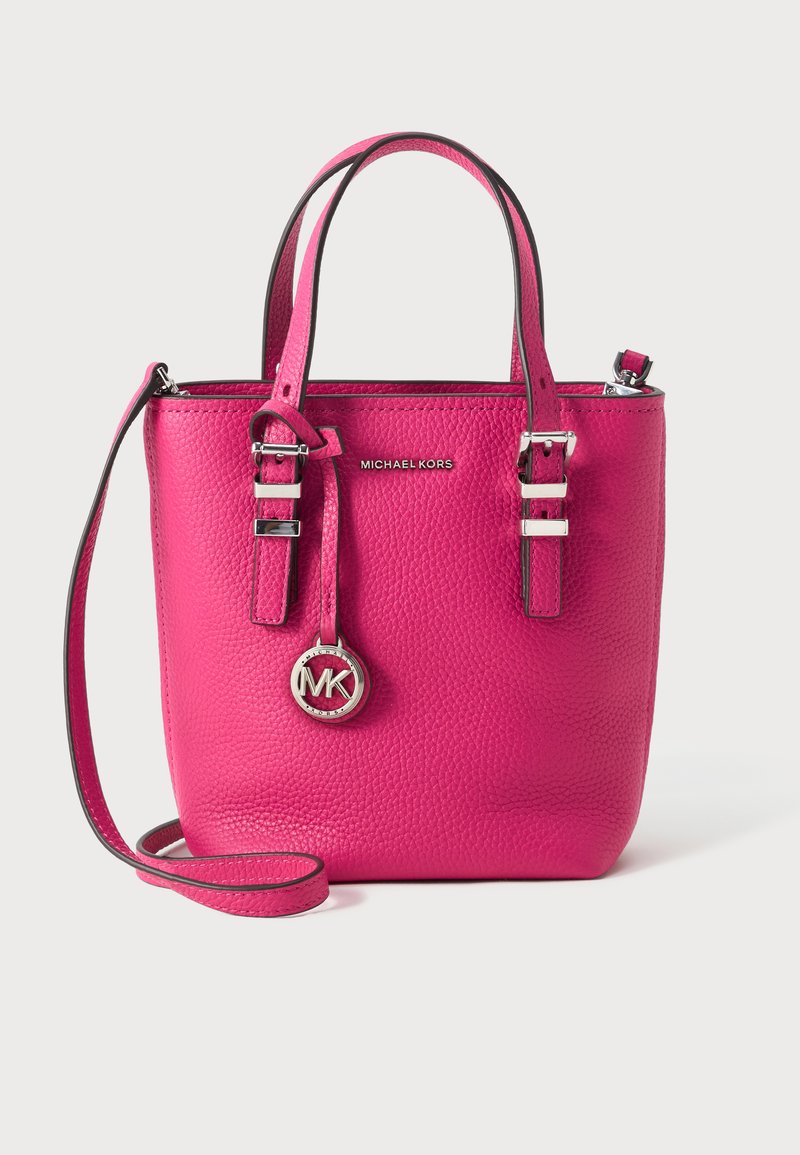 MICHAEL Michael Kors QUINN TOTE XBODY - Handbag - raspberry/pink - Zalando