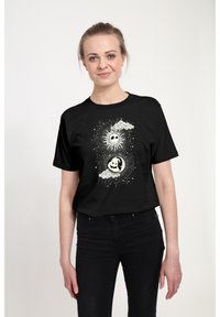 Henry Tiger NIGHTMARE BEFORE CHRISTMAS JACK OOGIE CELESTIAL CLOUDS czarny