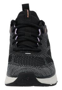 Skechers EVERYDAY CITIZEN - Sneakers laag - black knit   lavender trim