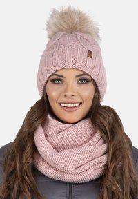 Vivisence SET LOOP - Écharpe - light pink