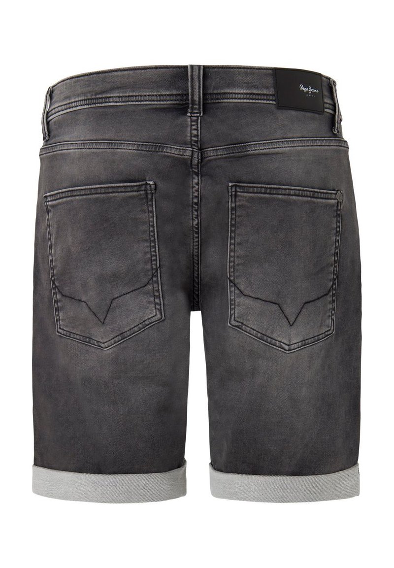 Short Slim Pepe Jeans Gymdigo Homme - Délavage Indigo, Coton Élastique