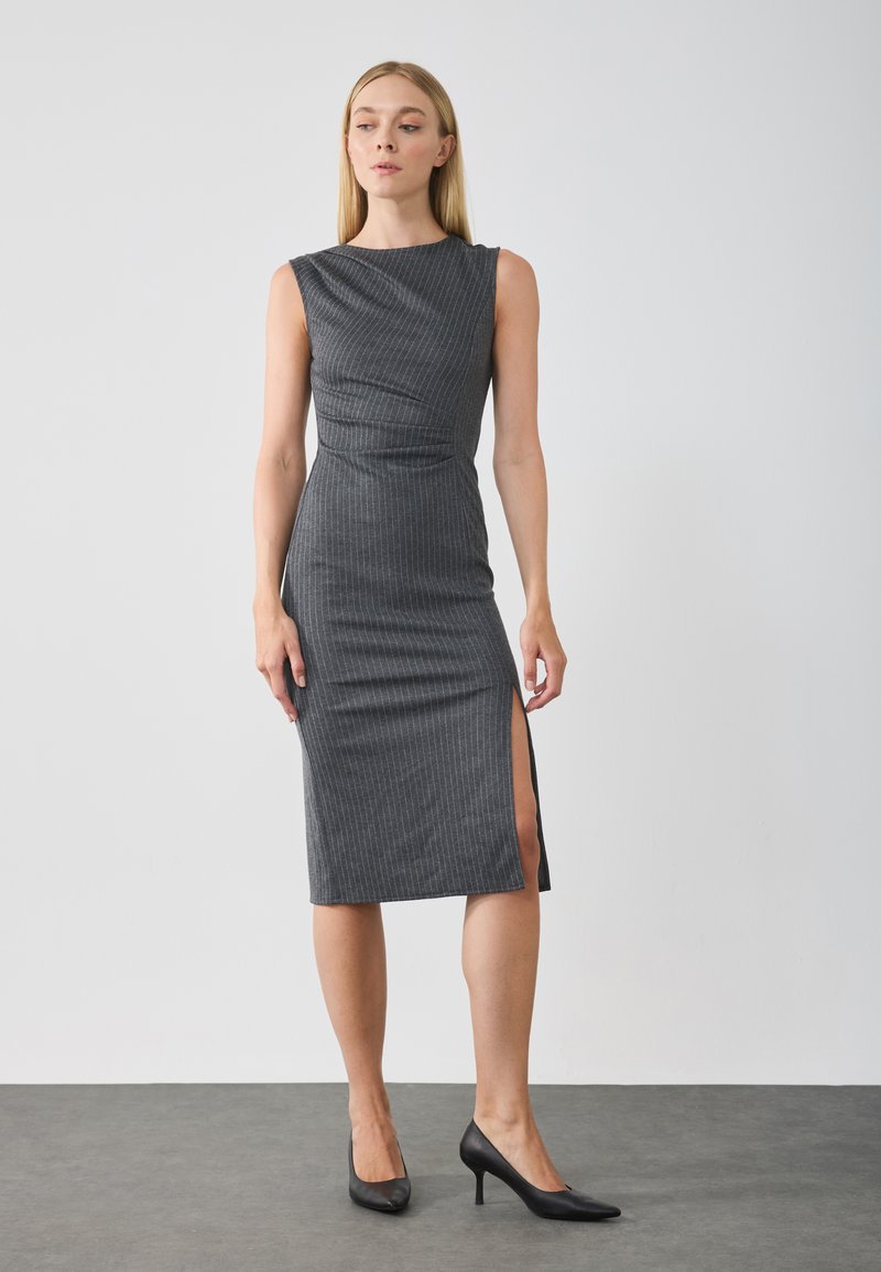 sachin and babi light blue dress Grey Dresses