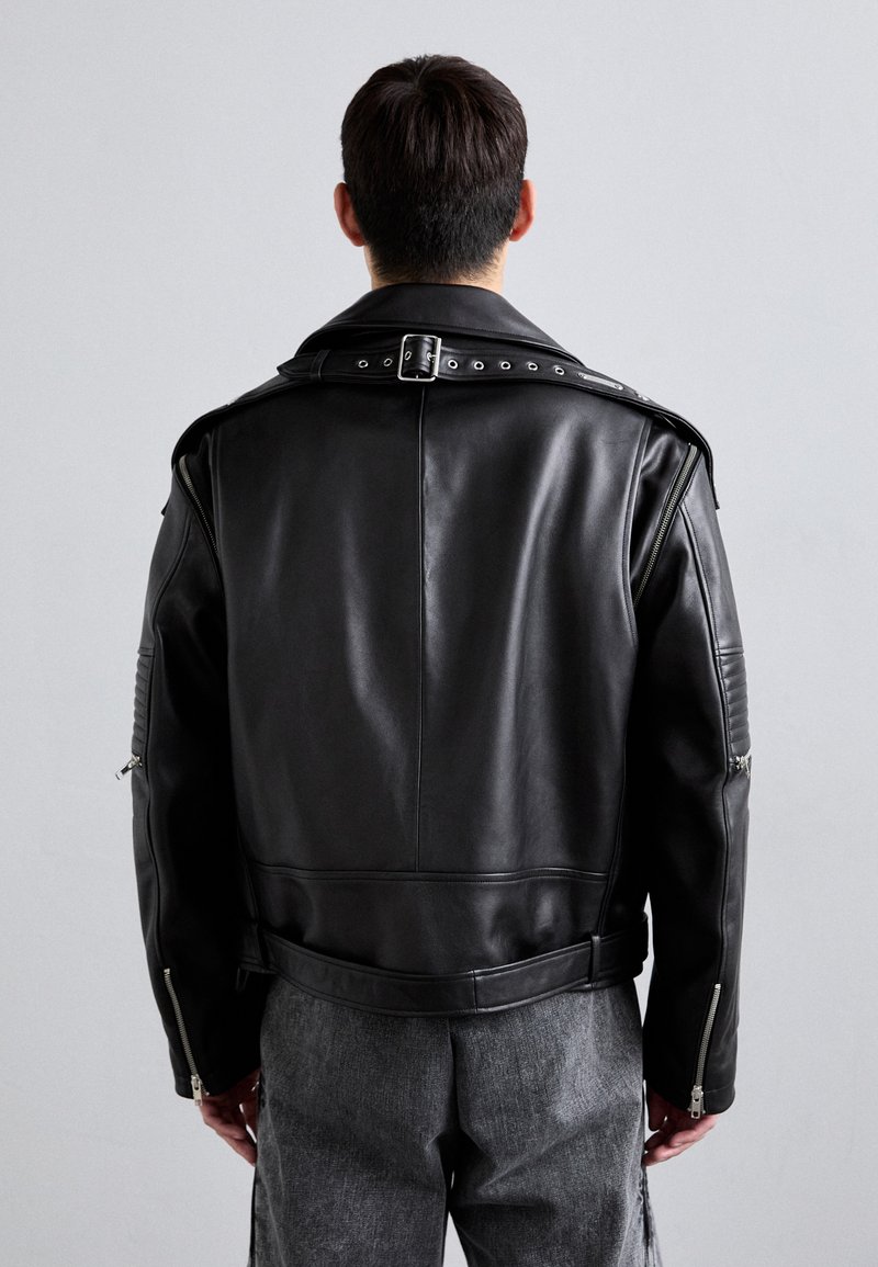 Helmut Lang ASTRO BIKER VERONA - Leather jacket - black 