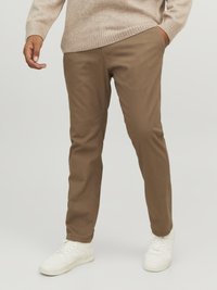 Jack & Jones - JPSTMARCO JJDAVE LC NOOS PLS - Chino stiliaus kelnės - otter Miniatiūros vaizdas 1