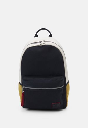 Tommy Hilfiger SURPLUS BACKPACK UNISEX - Rugzak - navy/yellow