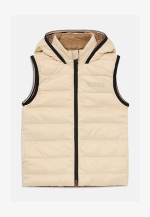 JUNIOR REVERSIBLE PUFFER JACKET UNISEX - Liemenė - sand