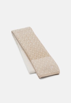 Calvin Klein MONOGRAM KNIT SCARF - Szal