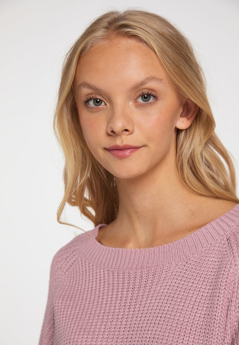 Damen Strickjacken | myMo MYMO BLONDA Strickpullover mauve - KY34918 Damen Strickjacken | myMo MYMO BLONDA Strickpullover mauve - KY34918