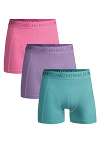 MUCHACHOMALO 3-PACK  - Ozke boksarice - blue purple pink