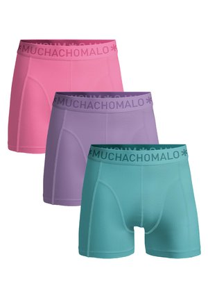 3-PACK  - Úzke boxerky - blue purple pink