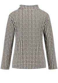 Gerry Weber Langarmshirt - black beige houndstooth