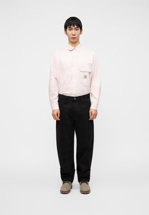 Carhartt WIP EVERSON PANT BRADFORD - Platūs džinsai - black