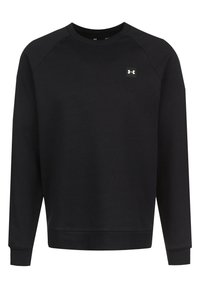 Under Armour - RIVAL CREW - Sudadera - black  onyx white Imagen en miniatura 1