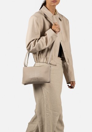 Burkely SOFT SKYLAR DOUBLE POCKET ZIP - Cross body bag - grey