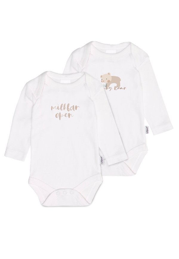 MILKBAR OPEN & BABY BEAR 2 PACK - Body - weiss