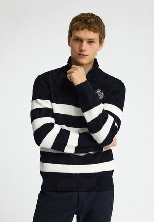 Polo Club, PULLOVER MAN THUNDER NAUTIC IO LONG SLEEVE REGULAR FIT - Jersey de punto - navy