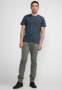 Petrol Industries Triko s potiskem - midnight blue