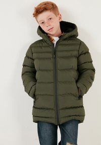 LELA REGULAR FIT - Zimný kabát - khaki