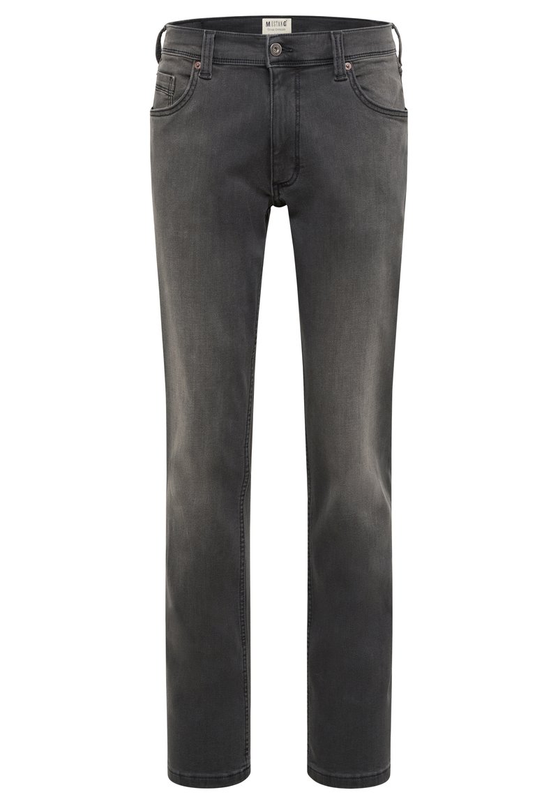 mustang Straight leg jeans donkergrijs