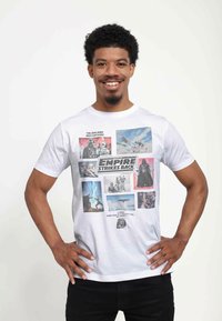 Star Wars STAR WARS: CLASSIC EMPIRE SCRAPBOOK UNISEX - Triko s potiskem - white