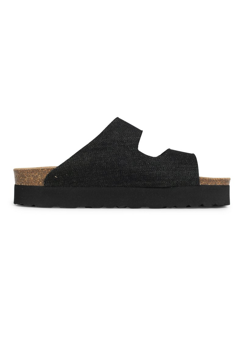 Damen Sneaker | SUNBAY DUNIA Pantolette flach black/schwarz - IO44551 Damen Sneaker | SUNBAY DUNIA Pantolette flach black/schwarz - IO44551