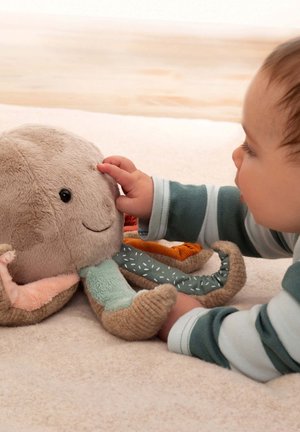 sigikid KRAKE PATCHWORK SWEETY - Peluche - grau mehrfarbig