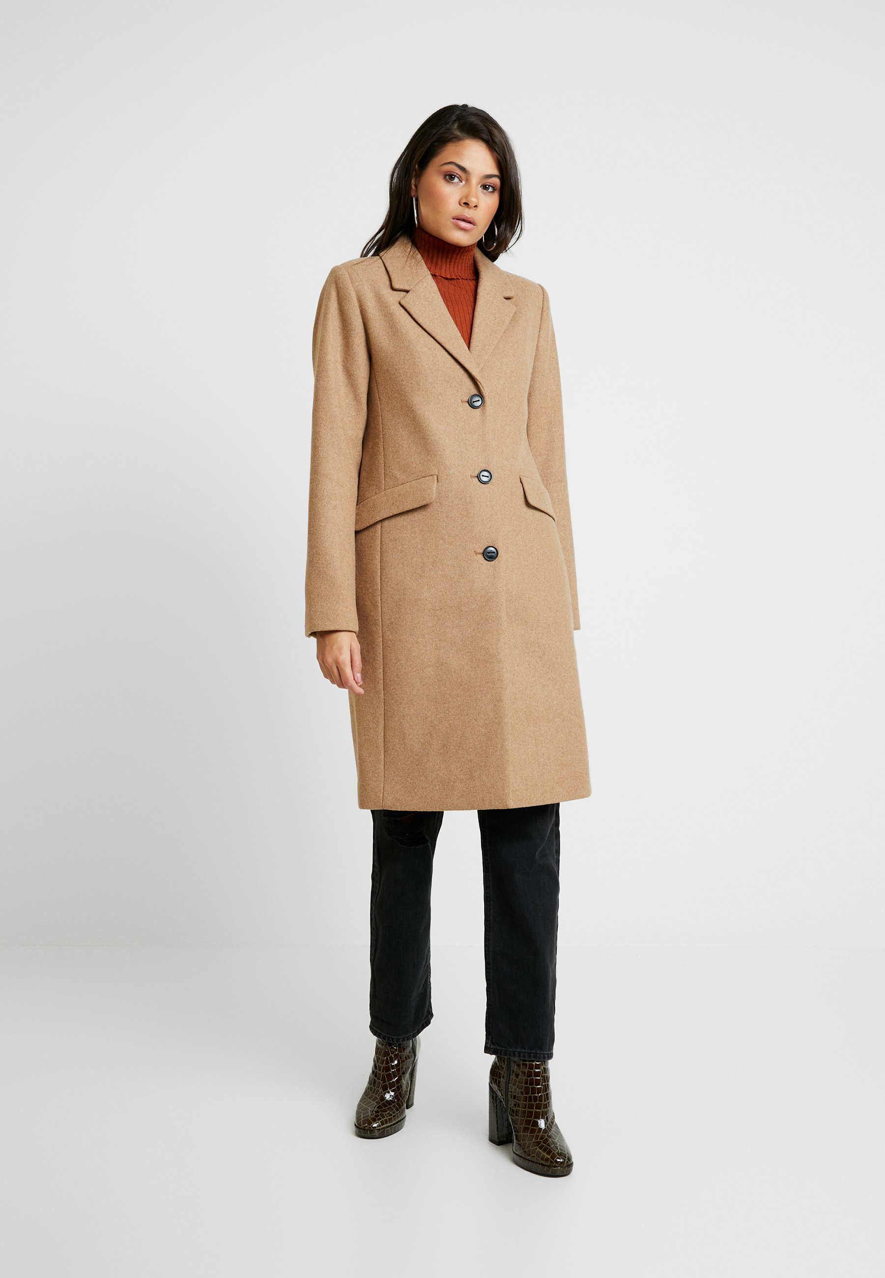 Modström PAMELA COAT Kåpe frakk brown sugar Zalando.no Karen by Simonsen Kåpe frakk brown sugar Zalando.no