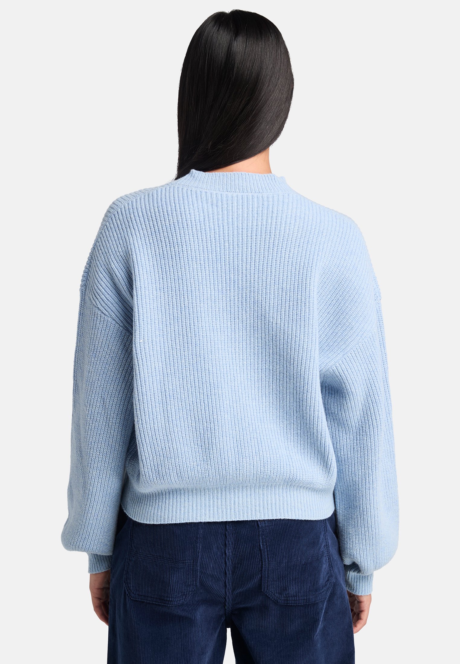 Timberland BLEND CREW - Maglione - frozen fjord heather/celeste