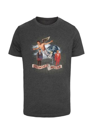Merchcode, CROWDED HOUSE - FAN ART - T-shirts print - charcoal