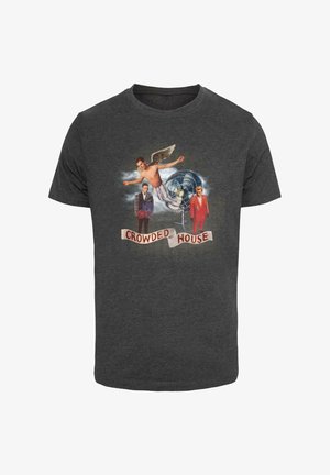 Merchcode, CROWDED HOUSE - FAN ART - T-shirts print - charcoal