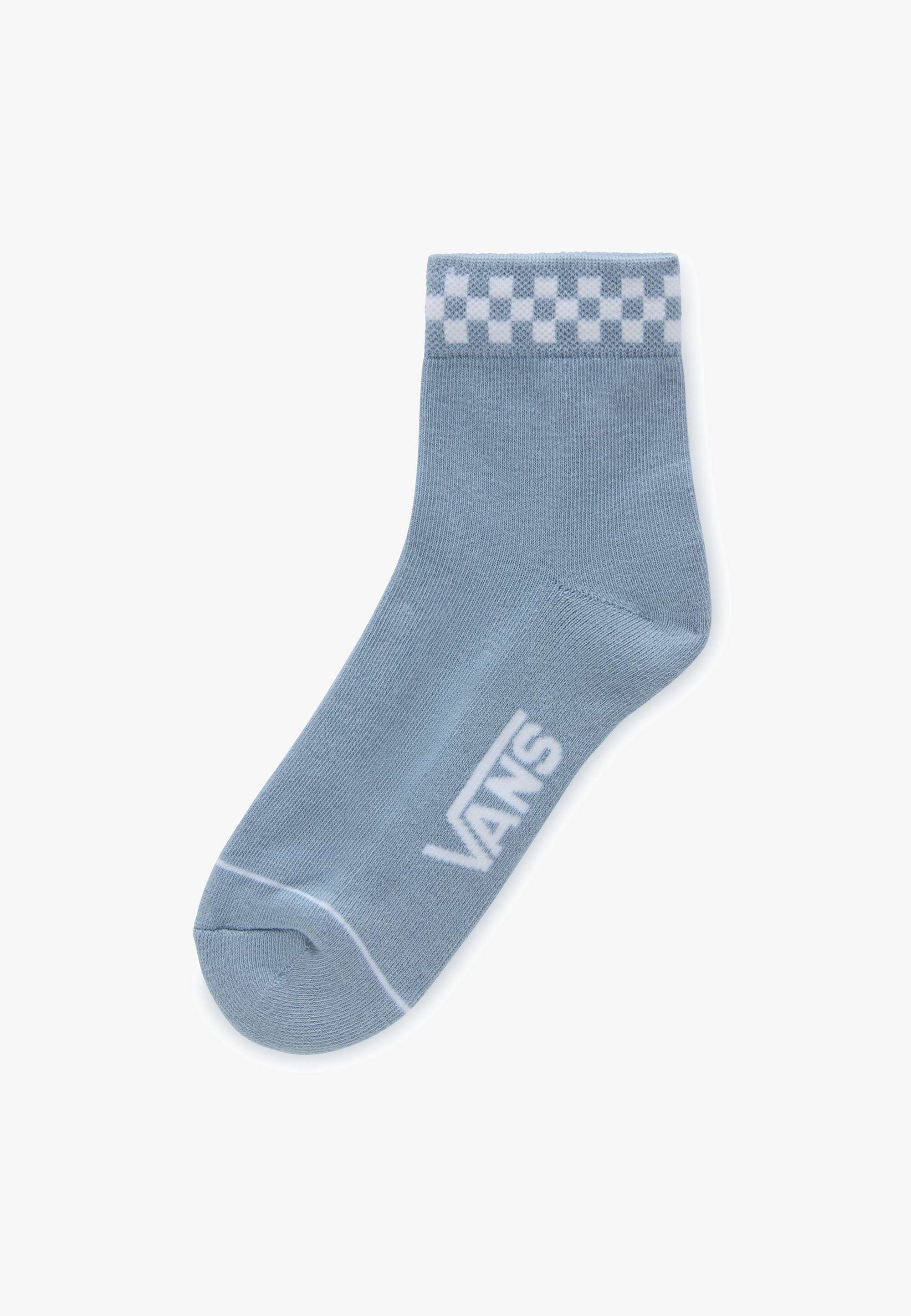 Vans PEEK-A-CHECK CREW Calcetines dusty blue/azul