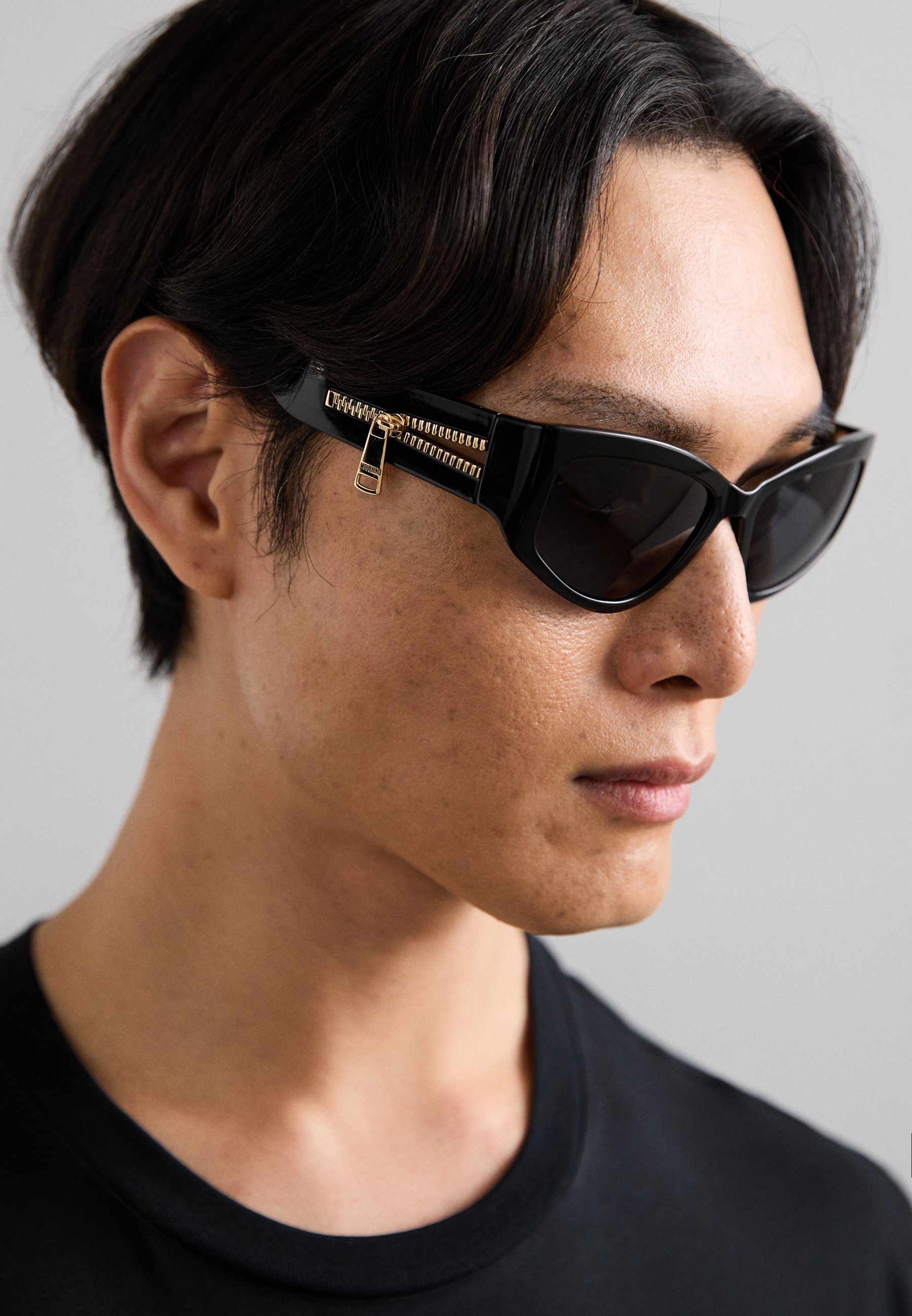 MOSCHINO UNISEX - Sonnenbrille - black/schwarz - Zalando.de