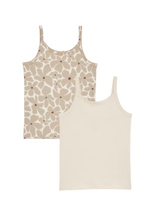 2 PACK - Top - beige