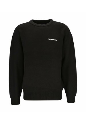 Pegador LOGO - Strickpullover - black schwarz