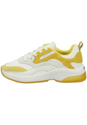 GANT CALINNE - Sneaker low - off white/yellow