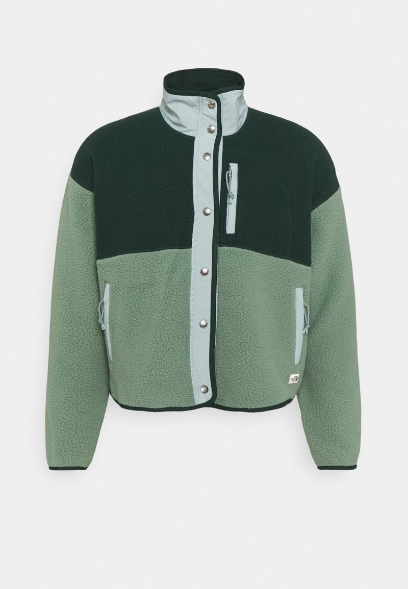 the north face cragmont fleece green