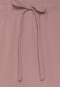 ONLY ONLMETTE WIDE PANT - Calças - elderberry