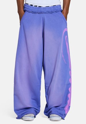 Jaded London WASHED AIRBRUSH JOGGER fioletowy