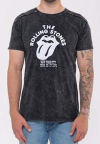 Paradiso Clothing THE ROLLING STONES NYC 75 SNOW WASH - Print T-shirt - black