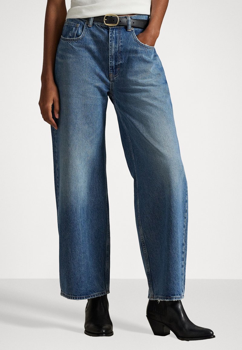 Polo Ralph Lauren RELAXED WIDE LEG JEAN - Laisvo kirpimo džinsai - cay wash