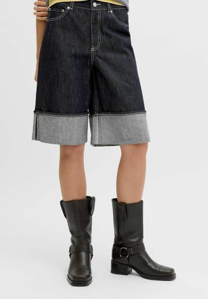 JJXX JEANS-SHORTS JXTOKYO JEANS-SHORTS - Jeansshorts - dark blue denim