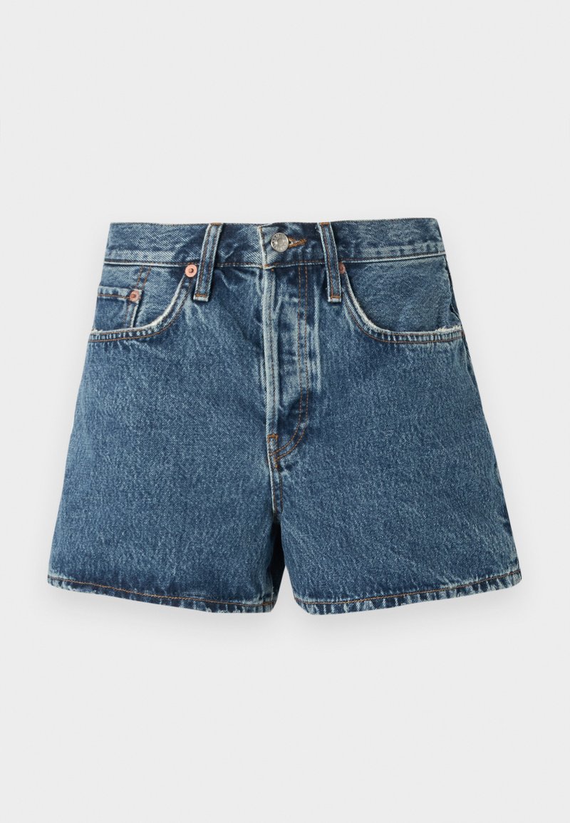 RE/DONE Jeansshort blauw denim/bluedenim