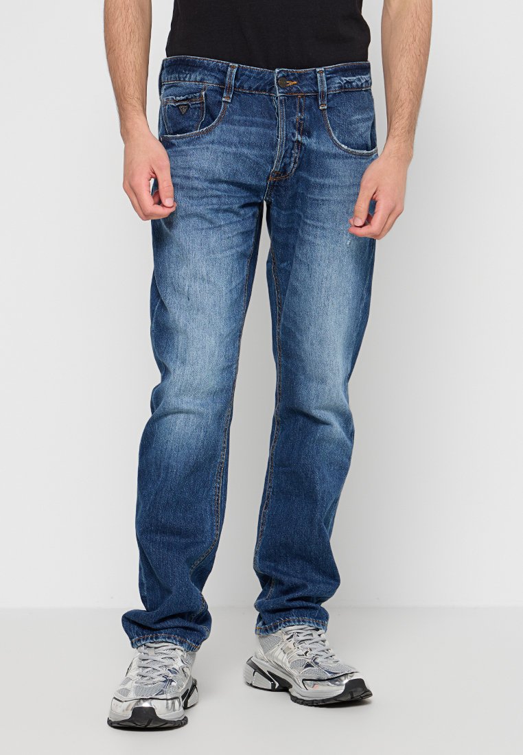 Guess Straight leg jeans blauw Guess Straight leg jeans blauw