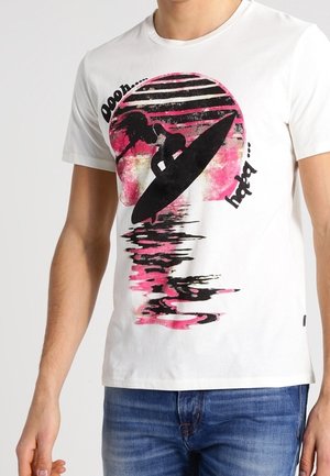 Print T-shirt - white