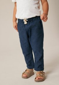 Next - PULL REGULAR FIT - Pantaloni - navy Immagine in miniatura 1