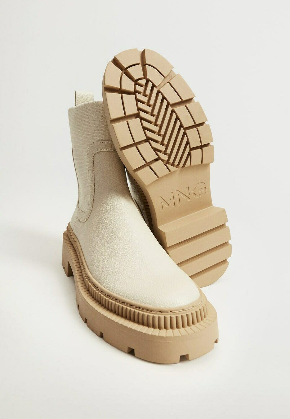 Mango NIT - Botines - blanc cassé/crema - Zalando.es