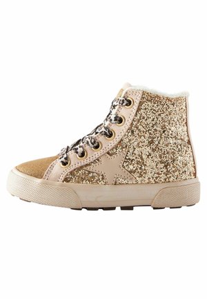 Next Obuv pre bábätká - gold glitter