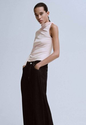 T-shirt à manches longues - bleekroze