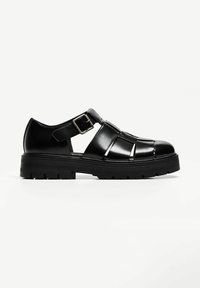 Bershka CAGE - Walking sandals - black