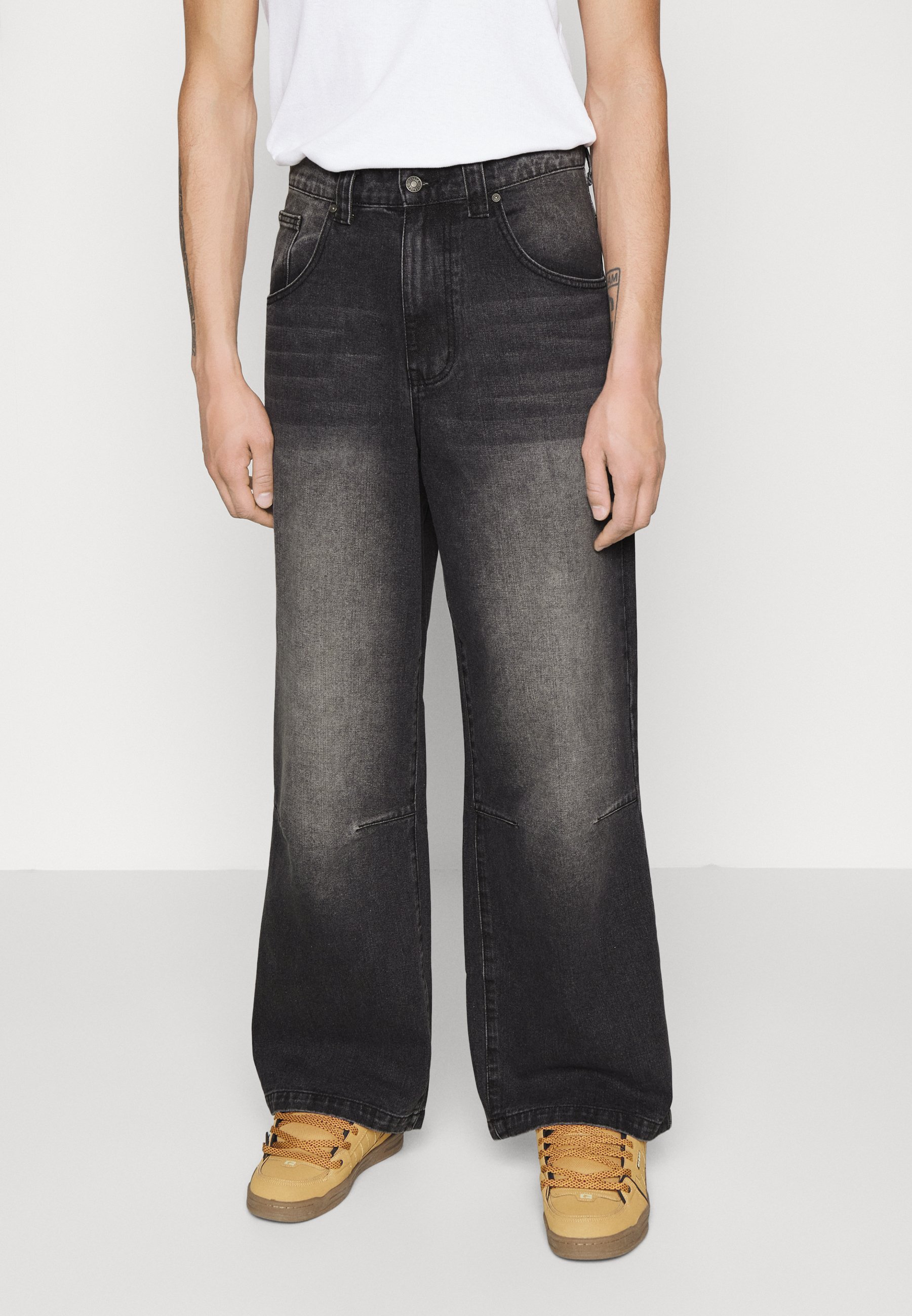 Jaded London COLOSSUS BAGGY FIT JEANS - Jeans Relaxed Fit - black 